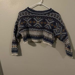 BDG cropped chunky sweater size XS